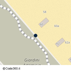 Posizione della concessione demaniale marittima Comune Rimini, A. 2004, N. 515