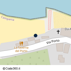 Posizione della concessione balneare Comune di Centola, A. 2016, N. 10