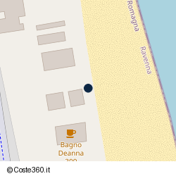 Posizione della concessione balneare Comune di Cervia, A. 2012, N. 39