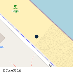 Posizione della concessione demaniale marittima Comune di Fano, A. 2010, N. 9