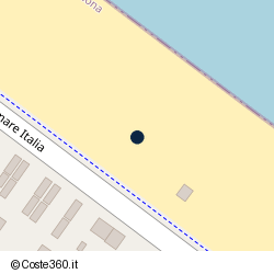 Posizione della concessione demaniale marittima Comune di Senigallia, A. 2019, N. 127