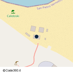 Posizione della concessione demaniale marittima Comune di San Pietro Vernotico, A. 2007, N. 2