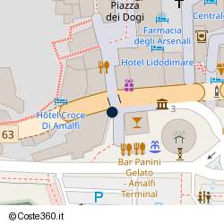 Posizione della concessione balneare Comune di Amalfi, A. 2008, N. 9