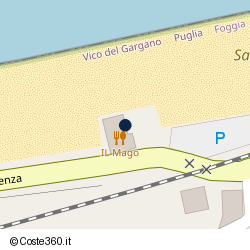 Posizione della concessione demaniale marittima Comune di Vico Del Gargano, A. 2008, N. 4