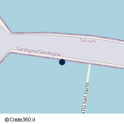 Posizione della concessione demaniale marittima Regione di Sardegna, A. 2013, N. 03