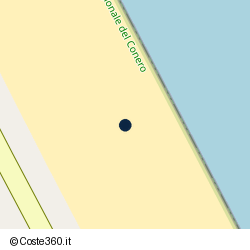 Posizione della concessione balneare Comune di Numana, A. 2013, N. 43