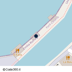 Posizione della concessione demaniale marittima Regione di Emilia-Romagna, A. 2014, N. 28P