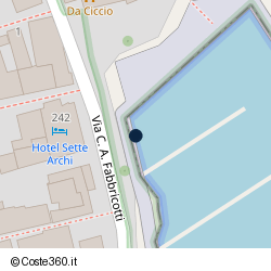 Posizione della concessione demaniale marittima Comune di Ameglia, A. 2011, N. 3