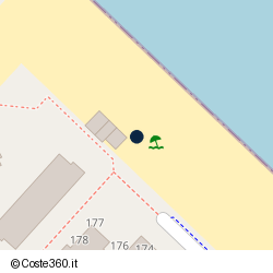 Posizione della concessione balneare Comune di Fano, A. 2010, N. 26