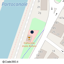 Posizione della concessione balneare Comune di Rimini, A. 2024, N. 11