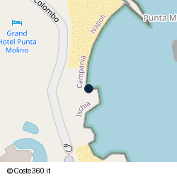 Posizione della concessione demaniale marittima Comune di Ischia, A. 2017, N. 1