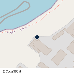 Posizione della concessione demaniale marittima Comune di Gallipoli, A. 2008, N. 42