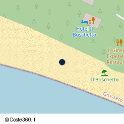 Posizione della concessione demaniale marittima Comune di Follonica, A. 2009, N. 51
