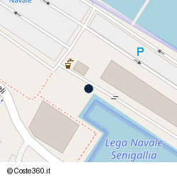 Posizione della concessione demaniale marittima Comune di Senigallia, A. 2016, N. 29