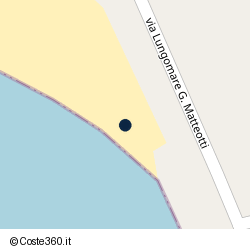 Posizione della concessione balneare Comune di Bonifati, A. 2015, N. 3