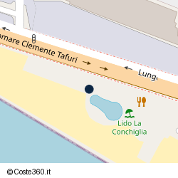 Posizione approssimativa di La Conchiglia
