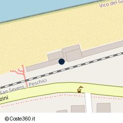 Posizione della concessione balneare Comune di Vico Del Gargano, A. 2008, N. 2