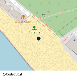 Posizione della concessione balneare Comune di Follonica, A. 2009, N. 38