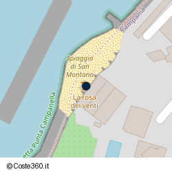 Posizione della concessione demaniale marittima Comune di Massa Lubrense, A. 2014, N. 180