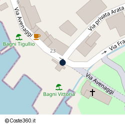 Posizione della concessione demaniale marittima Comune Rapallo, A. 2009, N. 10C