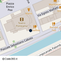 Posizione della concessione balneare Comune di Viareggio, A. 2008, N. 12