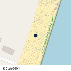 Posizione della concessione balneare Comune di Mattinata, A. 2012, N. 005