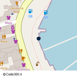 Posizione della concessione demaniale marittima Comune di Santa Margherita Ligure, A. 2009, N. 88