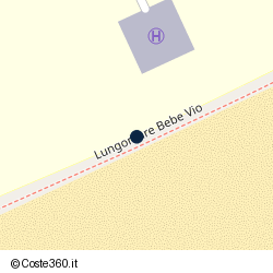 Posizione della concessione balneare Comune di Jesolo, A. 2015, N. 0017