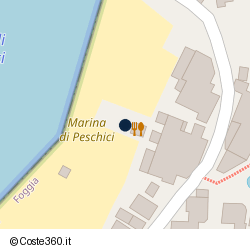 Posizione della concessione demaniale marittima Comune di Peschici, A. 2012, N. 5