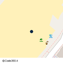 Posizione della concessione balneare Comune di Sestri Levante, A. 2008, N. SLA004B