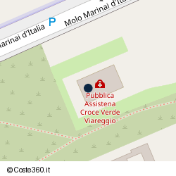 Posizione della concessione demaniale marittima Comune di Viareggio, A. 2020, N. 2