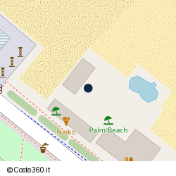 Posizione approssimativa di Lido Beach