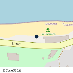 Posizione della concessione balneare Comune di Monte Argentario, A. 2016, N. 33
