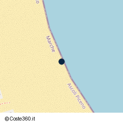 Posizione della concessione balneare Comune di San Benedetto Del Tronto, A. 2014, N. 3