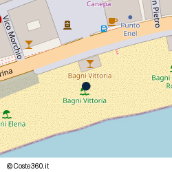 Posizione della concessione balneare Comune di Varazze, A. 2010, N. 6