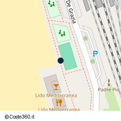 Posizione della concessione demaniale marittima Comune di Amantea, A. 2025, N. 10