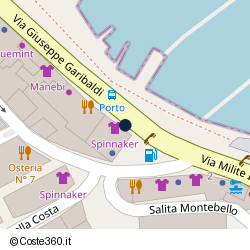Posizione della concessione balneare Comune di Santa Margherita Ligure, A. 2024, N. 52