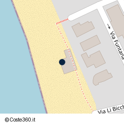 Posizione della concessione balneare Regione di Sardegna, A. 2015, N. 08
