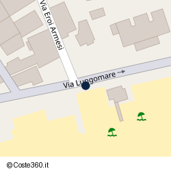 Posizione della concessione demaniale marittima Comune di Taggia, A. 2004, N. 033T