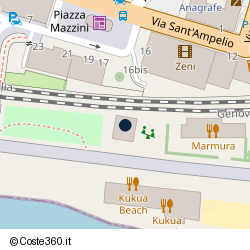 Posizione della concessione demaniale marittima Comune di Bordighera, A. 2013, N. 31