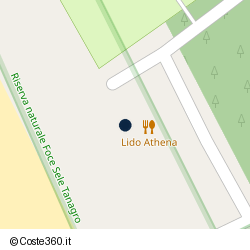 Posizione della concessione demaniale marittima Comune Capaccio, A. 2017, N. 5