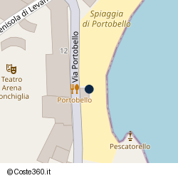 Posizione della concessione demaniale marittima Comune di Sestri Levante, A. 2004, N. COMM018