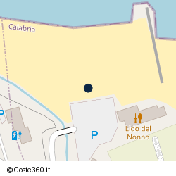 Posizione della concessione demaniale marittima Comune di Parghelia, A. 2004, N. 412