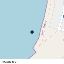 Posizione della concessione demaniale marittima Comune Porto Cesareo, A. 2024, N. 4