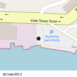 Posizione della concessione demaniale marittima Autorità Portuale di Mar Tirreno Settentrionale, A. 2020, N. PIO119