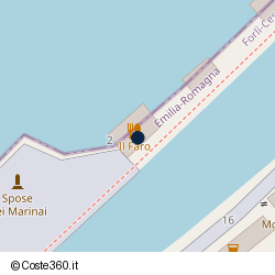 Posizione della concessione balneare Comune di Cesenatico, A. 2010, N. 101