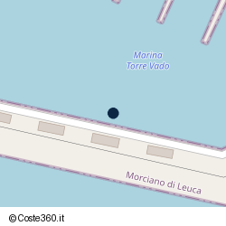 Posizione della concessione demaniale marittima Comune di Morciano Di Leuca, A. 2008, N. 8