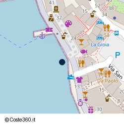 Posizione della concessione demaniale marittima Comune Camogli, A. 2011, N. 23