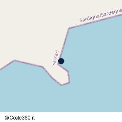 Posizione della concessione demaniale marittima Regione Sardegna, A. 2009, N. 3019DTO