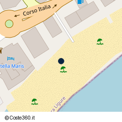 Posizione della concessione demaniale marittima Comune di Pietra Ligure, A. 2010, N. 2594